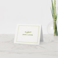 Fita verde obrigado personalizado da foto