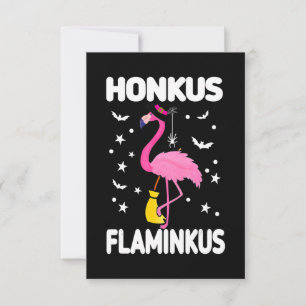 Cartão De Agradecimento Flamingoo Honkus Flaminkus Flamingoo de Hallowee