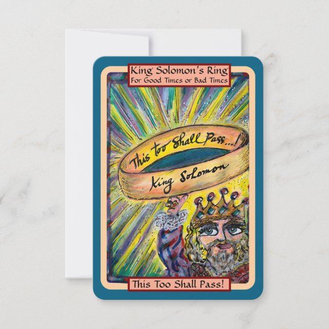 Cartão De Agradecimento Flat Thank You Note of Encouragement (Frente)