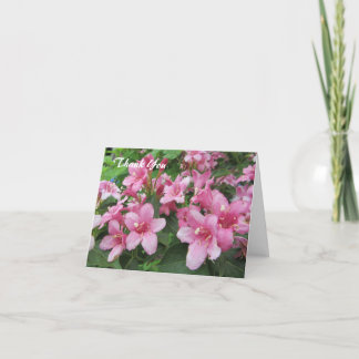 Cartão De Agradecimento Flor de Rosa Obrigada