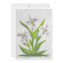 Cartão de agradecimento floral 