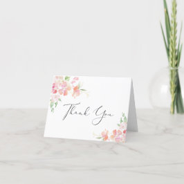 Cartão de Agradecimento Floral de Condolências Fun
