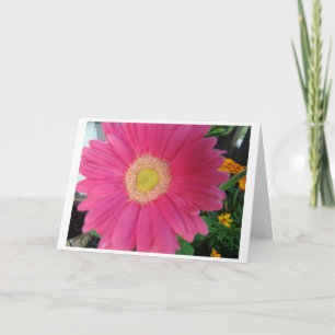 Cartão De Agradecimento Floral, Obrigado Pelo Presente.