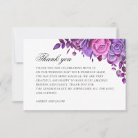 Flores rosa e roxo. Casamento de lilás em aquarela