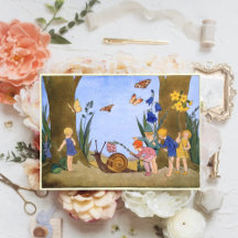 Floresta Caprichosa Vintage para Crianças