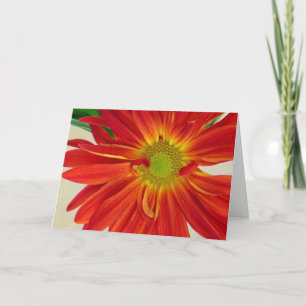 Cartão De Agradecimento Flower Greeting Card Customizable