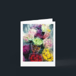 Cartão De Agradecimento Flower/ Rose Bouquets Floral Blank Card<br><div class="desc">Blank floral card ready for your own words: happy day,  get well,  thank you,  happy birthday,  happy mother's day--you name it. My own photography.</div>
