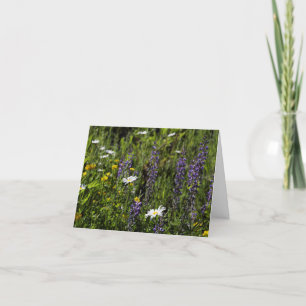Cartão De Agradecimento Flowers Thank You Card