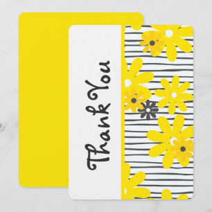 Cartão de Agradecimento Fofo Nota de Agradecimento