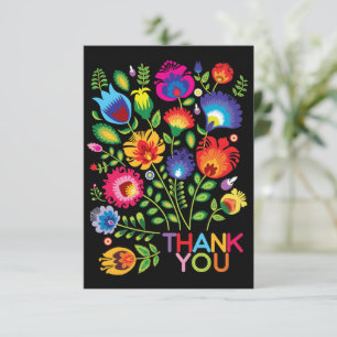 Cartão De Agradecimento Folclore incrível Obrigado