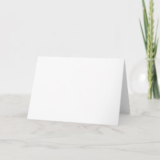 Cartão De Agradecimento Folded Thank You Card