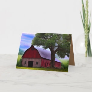 Cartão De Agradecimento Folhas de Mapeamento Russo de outono Picturesco