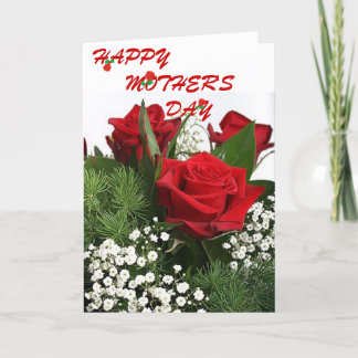 Cartão De Agradecimento FOR MOM Greeting Card