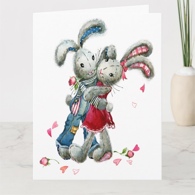 Cartão De Agradecimento Forever Love Card (Frente)