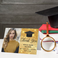 Formando de Graduação do Sparkle Dourado Chic 2025