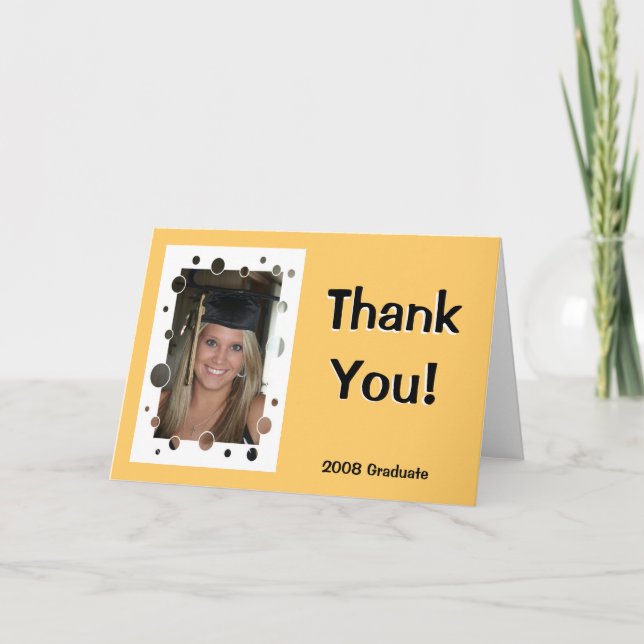 Cartão De Agradecimento Formando Obrigado (Frente)