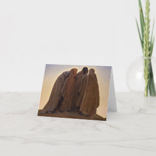 Cartão De Agradecimento Formas de Medo por Maynard Dixon