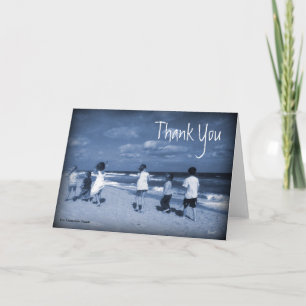 Cartão De Agradecimento Fort Lauderdale Vintage Thank You Card