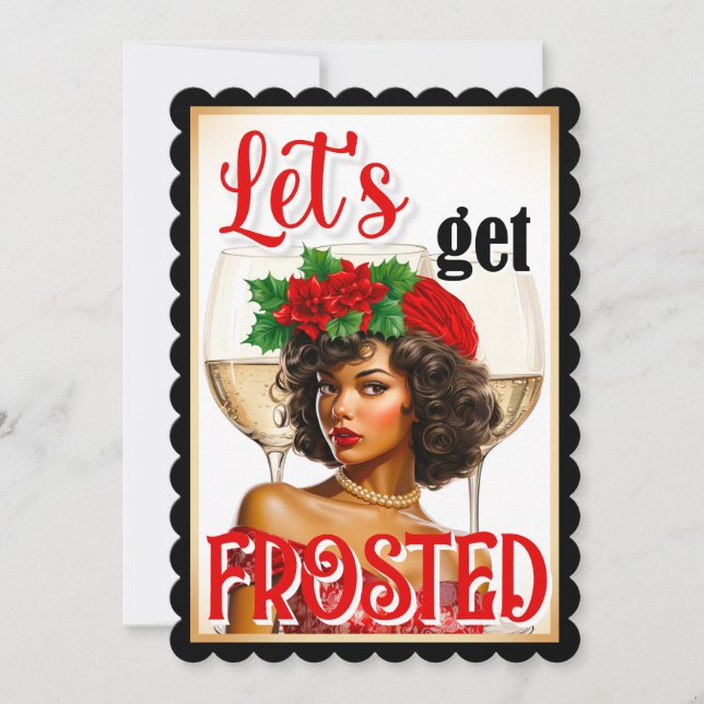 Cartão De Agradecimento Fosco para obtenção do Pinup de Natal Retroativo (Frente)