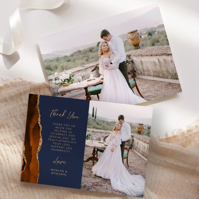 Cartão De Agradecimento Foto: Casamento Dourado do Marinho de Agata Laranj (Criador carregado)