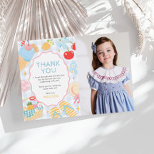 Foto de Aniversário de Meninas com Doodle Pastel d