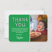 Foto de Aniversário para Crianças Modernas | CARTÕ