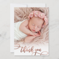 Foto de Baby Girl do moderno Rosa Dourado Script