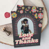 Foto de casamento com a Groovy Retro Power 70's