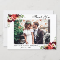 Foto de Casamento de Boho Floral Burgundy