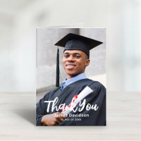 Foto de Graduado em Bold Brush Script