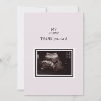 Foto De Ultrassom Rosa, Obrigado Querida