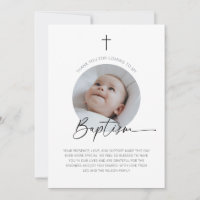 Foto do batismo Obrigado