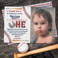 Foto do primeiro aniversario de baseball para rapa
