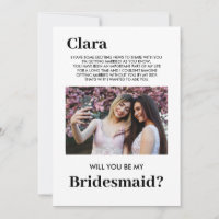 Foto fofa da Bridesmaid, você será minha