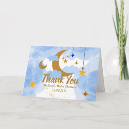 Cartão De Agradecimento Foto personalizada do Twinkle Twinkle Little Star
