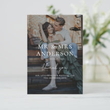 Foto Romântica de Casamento de Texto Branco da Sob