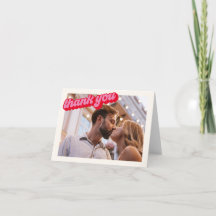 Foto Rosa Vermelho Groovy Moderno Retro em Negrito