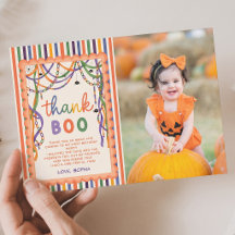 Fotos Coloridas de Halloween do Primeiro Aniversár
