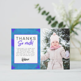 Cartão De Agradecimento Fotos dos Pequenos Corações Partidos Festa de Aniv