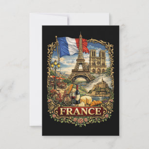 Cartão De Agradecimento França