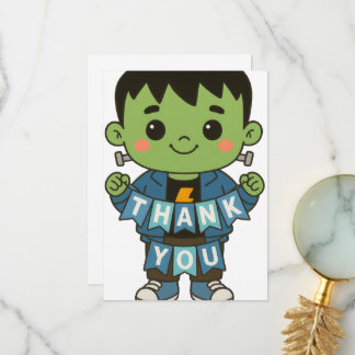 Cartão De Agradecimento Frankie Boo Crew “Thank You” Card 