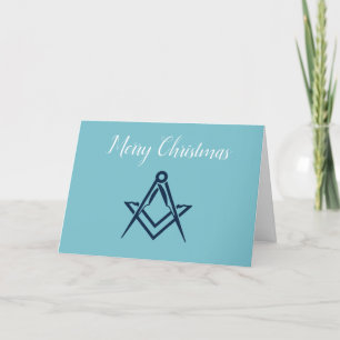 Cartão De Agradecimento Freemason Masonic Mason Freemason Christmas
