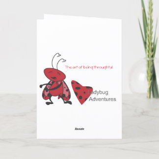 Cartão De Agradecimento Friendly Squirrel Greeting Card