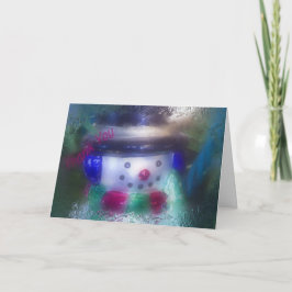 Cartão De Agradecimento Frosty Thank You Card