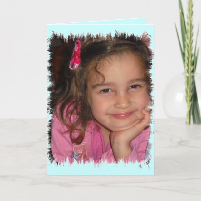 Cartão De Agradecimento Fundraiser de Daniela (Frente)