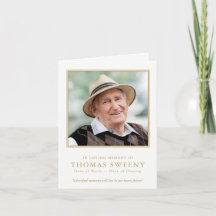 Funeral Thank You Cards | Cherished Memories