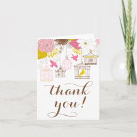 Gaiolas de Pássaros Rosa e Amarelo Floral de Prima