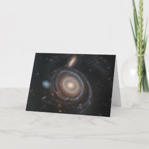 Cartão De Agradecimento Galáxia Bullseye do Telescópio Espacial Hubble