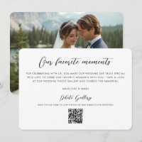 Galeria de Fotos de Código QR Casamento de Script