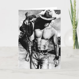 Cartão De Agradecimento Garoto-Vivo Arte Original Moderno Desenhado à Mão